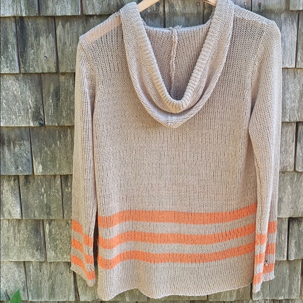 VINTAGE HAVANA | Ditressed Open Knit Hoodie - Picture 11 of 11
